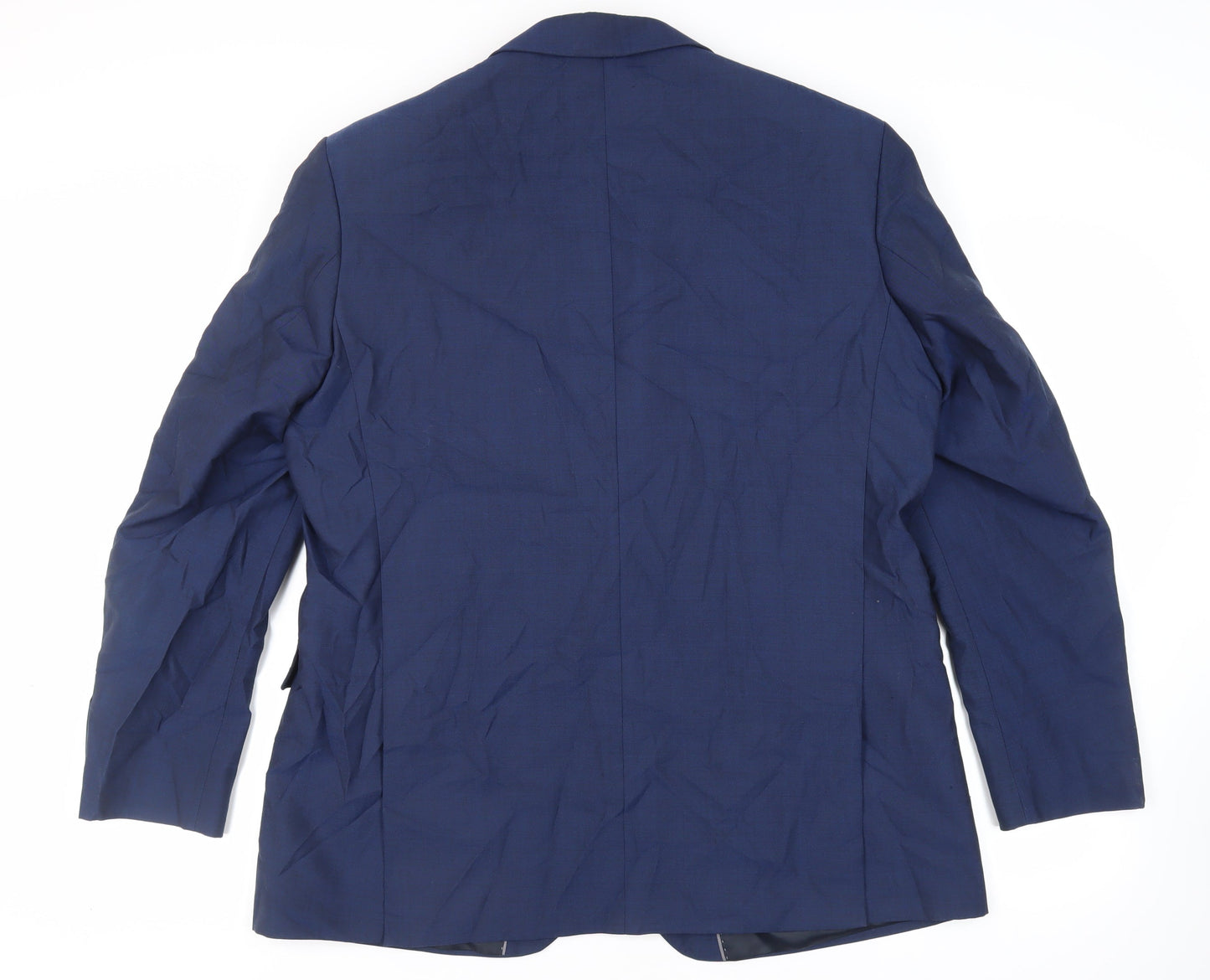 Mens UK Size 46 Debenhams Regular Blue Suit Jacket