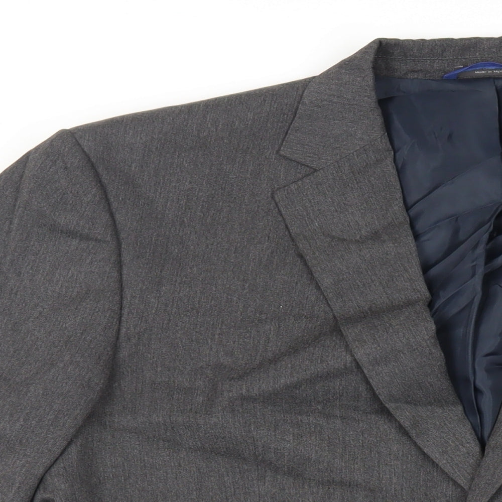 Mens UK Size 42 Marks and Spencer Regular Grey Suit Jacket