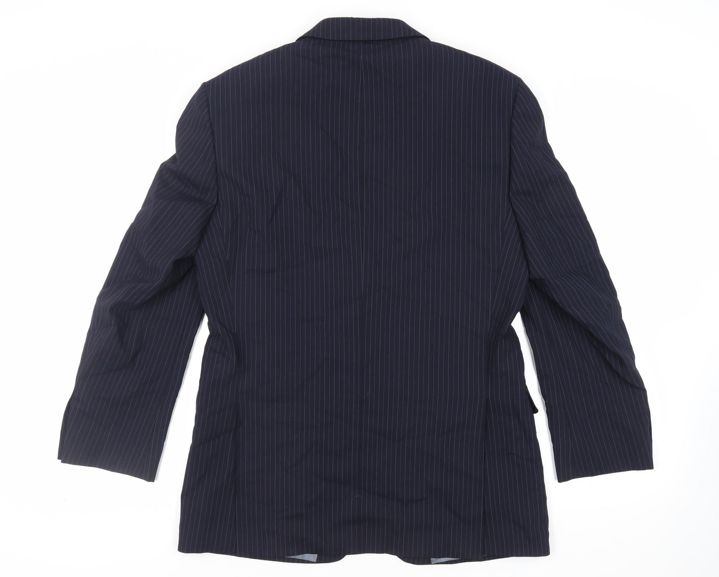 Mens UK Size 40 Marks and Spencer Regular Blue Suit Jacket