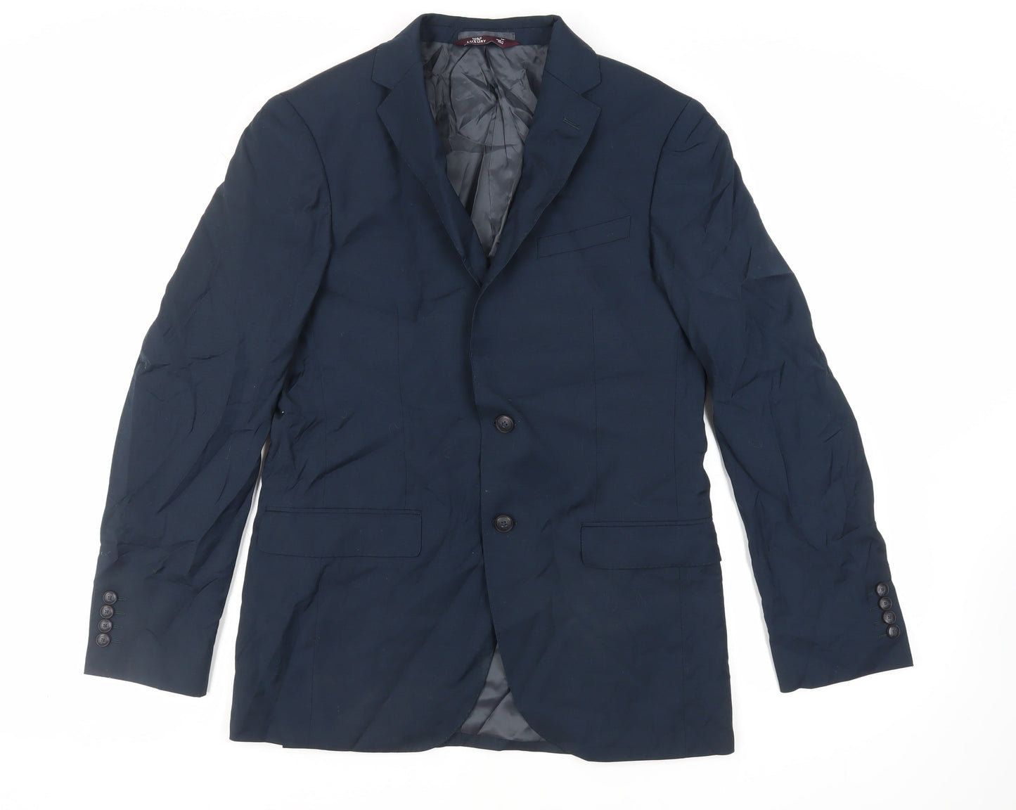 Mens UK Size 38 Marks and Spencer Regular Blue Suit Jacket