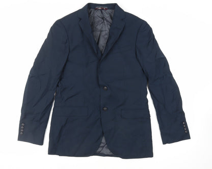 Mens UK Size 38 Marks and Spencer Regular Blue Suit Jacket