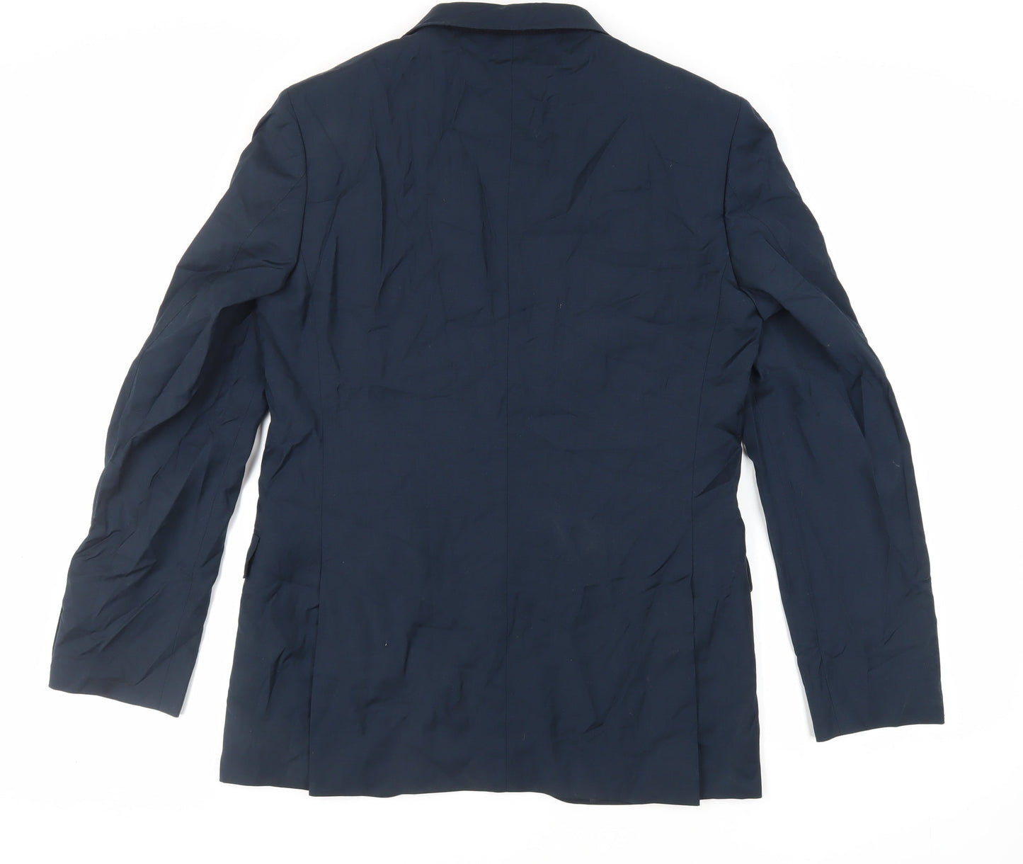 Mens UK Size 38 Marks and Spencer Regular Blue Suit Jacket