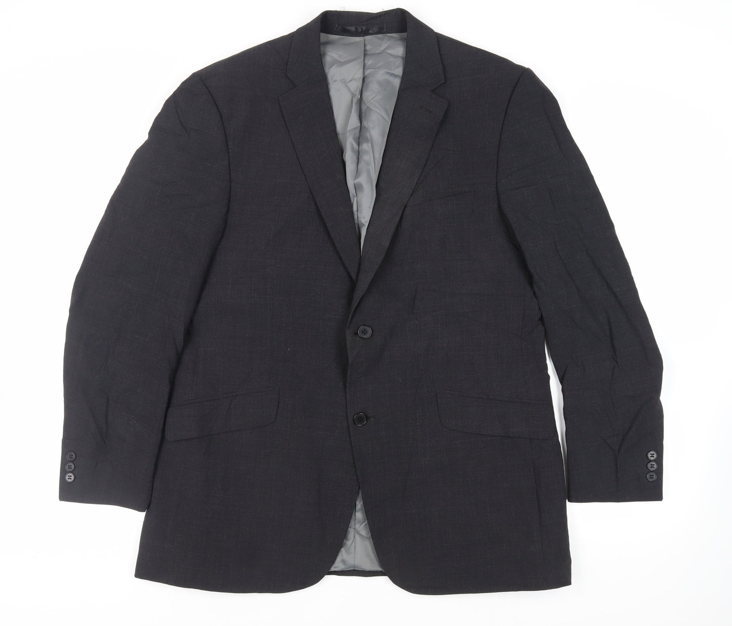 Mens UK Size 42 Tom English Regular Black Suit Jacket