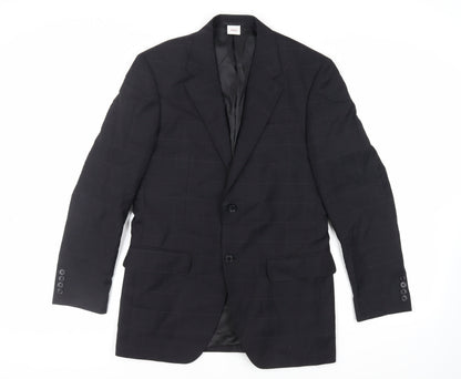 Mens UK Size 38 NEXT Regular Black Suit Jacket