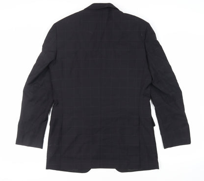 Mens UK Size 38 NEXT Regular Black Suit Jacket