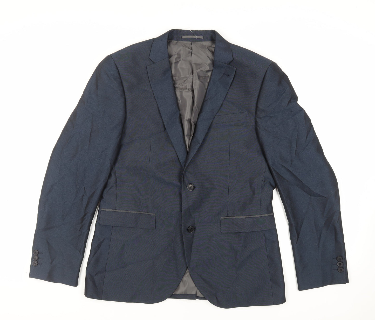 Mens UK Size 42 NEXT Regular Blue Suit Jacket