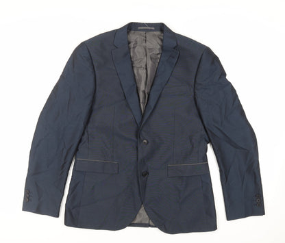 Mens UK Size 42 NEXT Regular Blue Suit Jacket