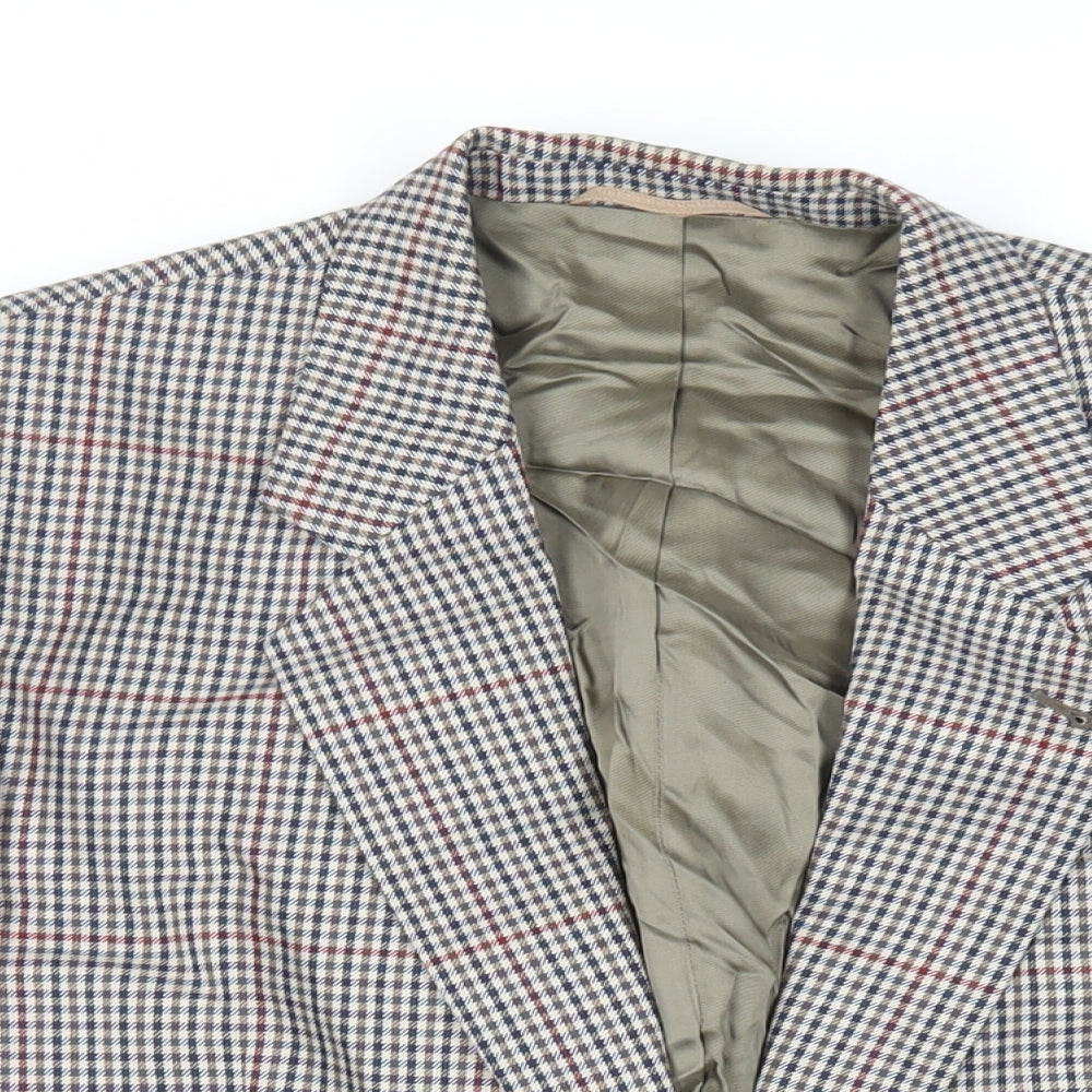 Mens UK Size 42 Skopes Regular Beige Suit Jacket
