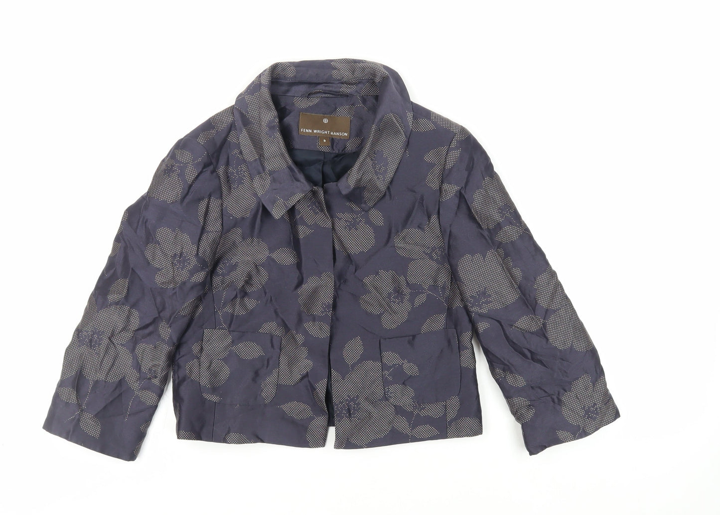 Womens UK Size 8 Fenn Wright Manson Blue Jacket