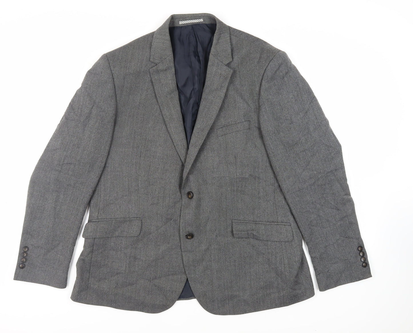 Mens UK Size 46 Marks and Spencer Regular Grey Suit Jacket