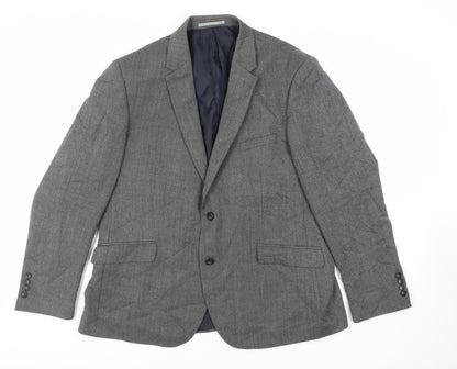 Mens UK Size 46 Marks and Spencer Regular Grey Suit Jacket
