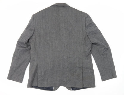 Mens UK Size 46 Marks and Spencer Regular Grey Suit Jacket