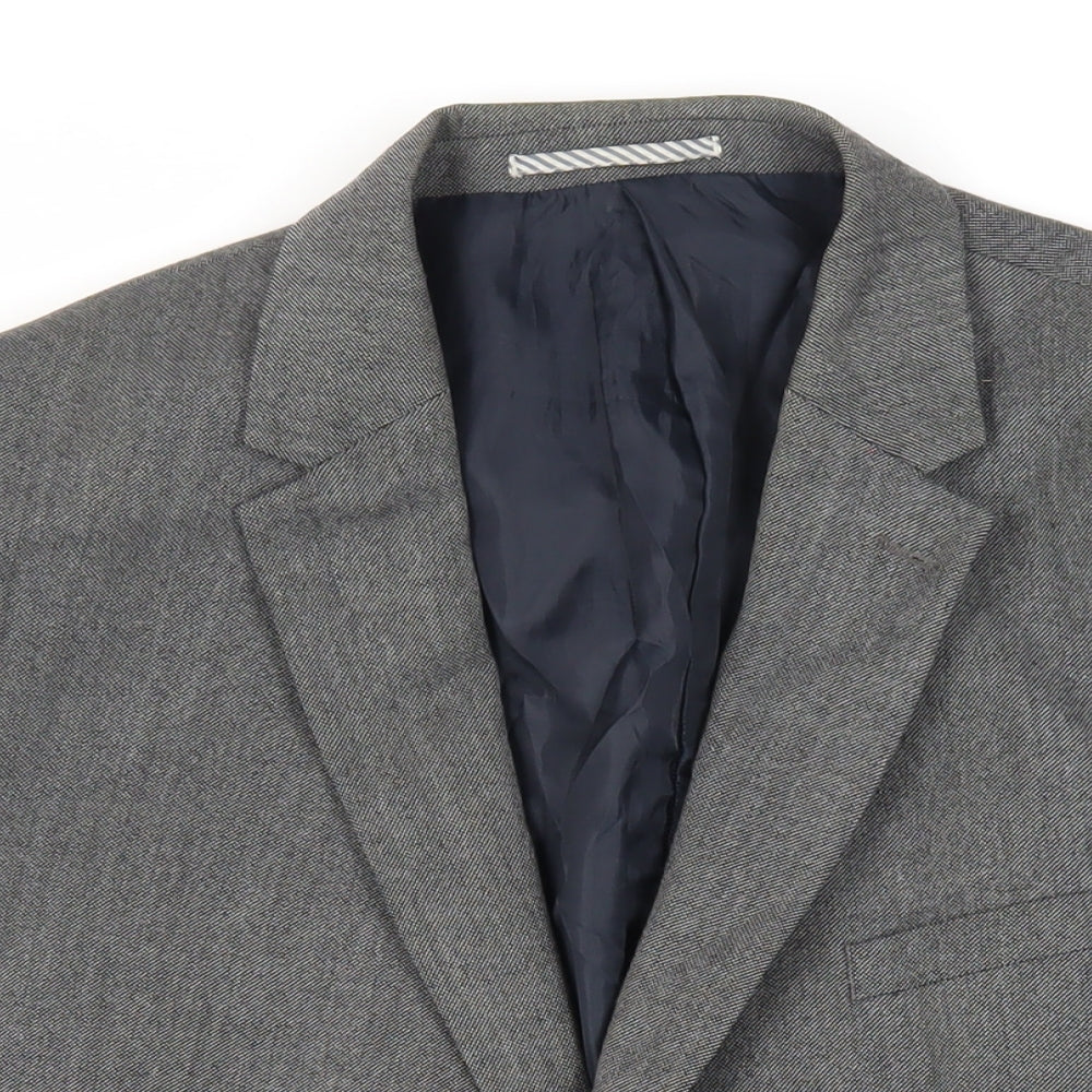 Mens UK Size 46 Marks and Spencer Regular Grey Suit Jacket