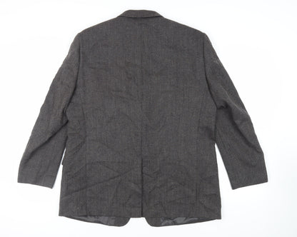 Mens UK Size 46 Marks and Spencer Regular Grey Suit Jacket