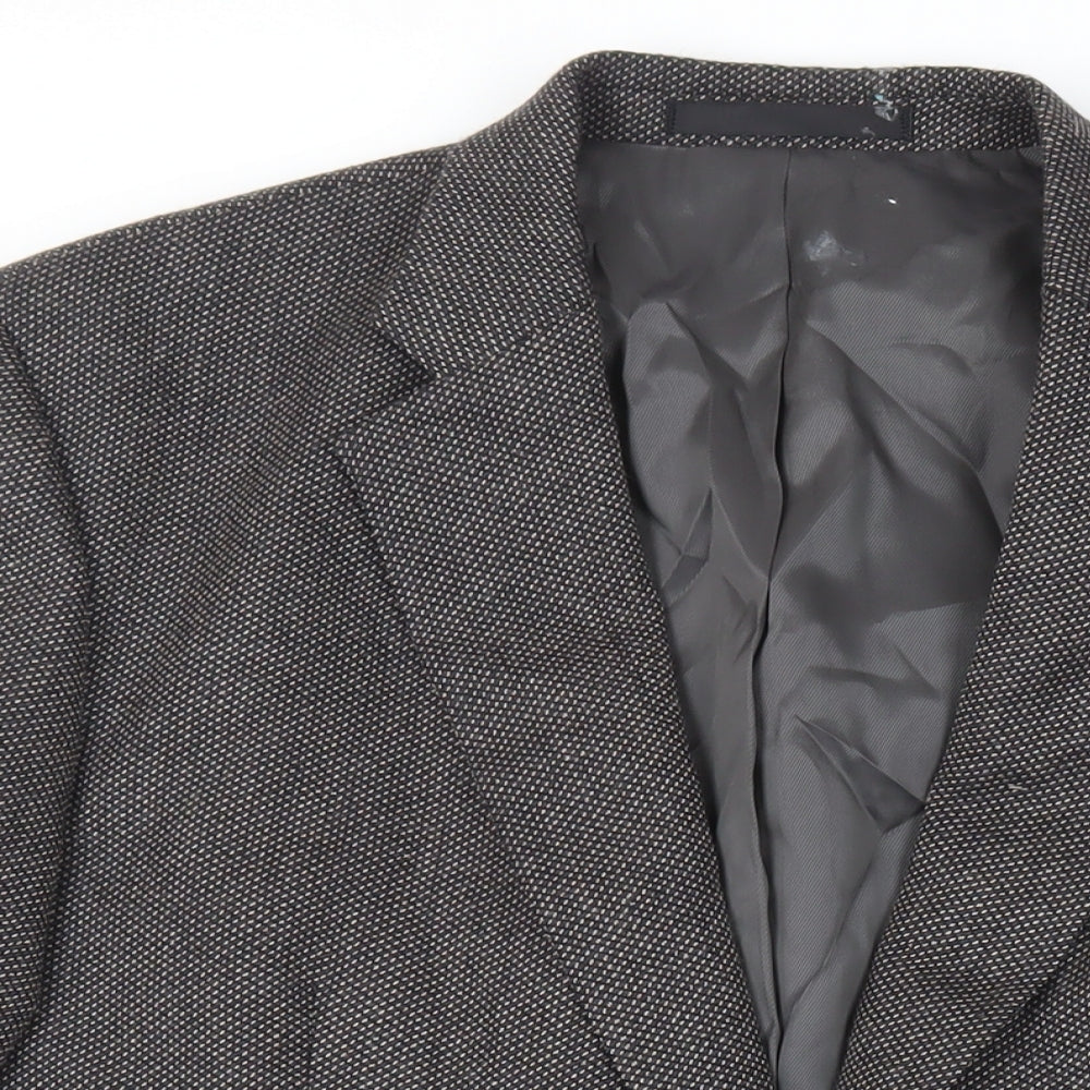 Mens UK Size 46 Marks and Spencer Regular Grey Suit Jacket