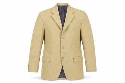 Mens UK Size 42 BARUTTI Regular Beige Suit Jacket