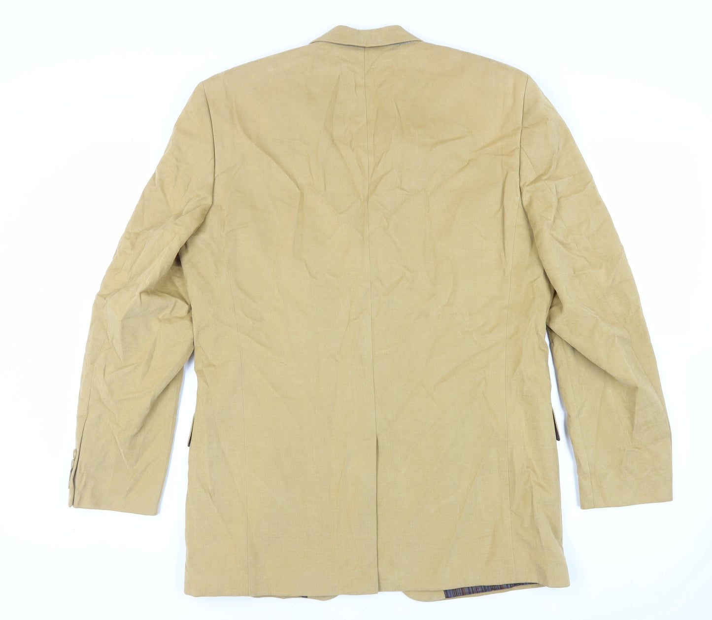 Mens UK Size 42 BARUTTI Regular Beige Suit Jacket