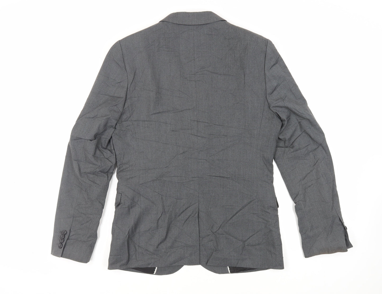 Mens UK Size 38 H&M Regular Grey Suit Jacket