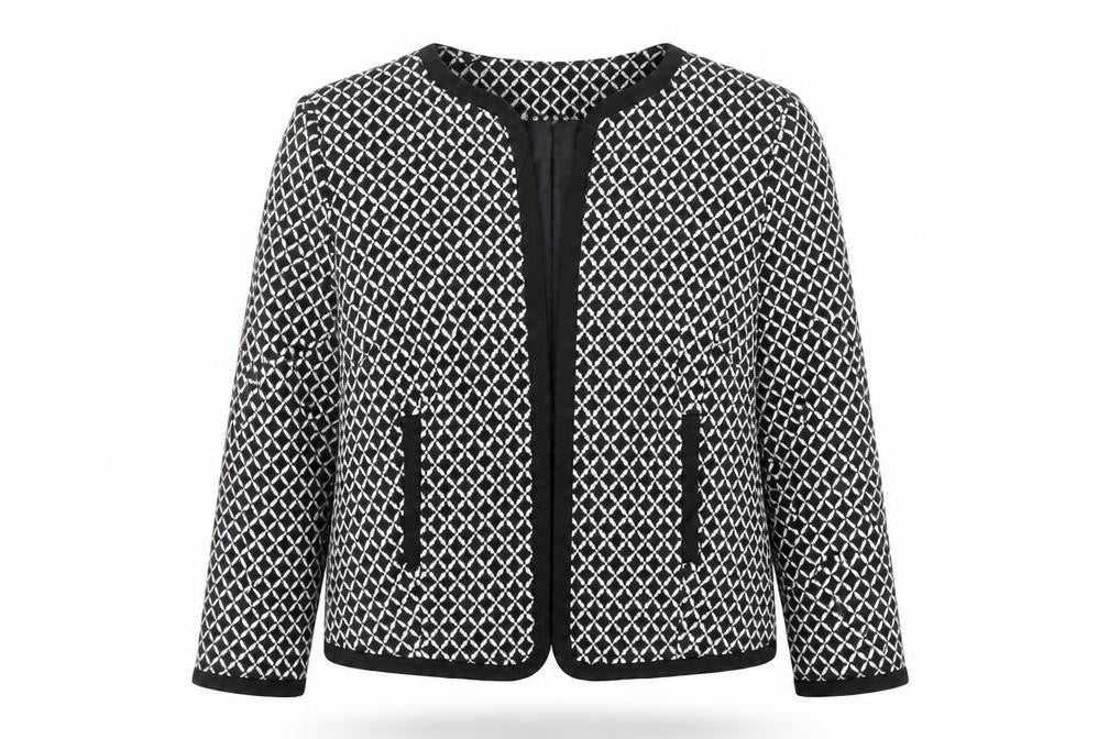 Womens UK Size 16 Classic Black Jacket