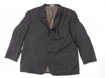 Mens UK Size 46 Marks and Spencer Regular Grey Suit Jacket