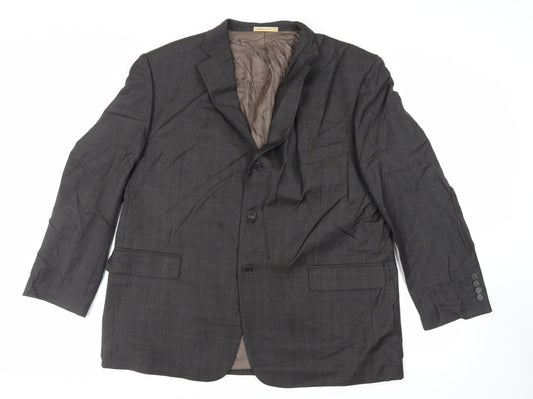 Mens UK Size 46 Marks and Spencer Regular Grey Suit Jacket