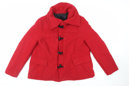Womens UK Size L Monsoon Red Jacket