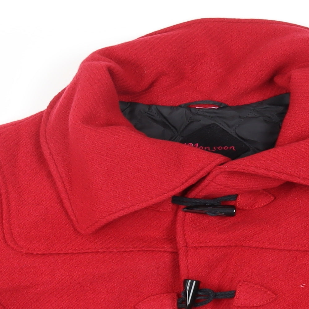 Womens UK Size L Monsoon Red Jacket