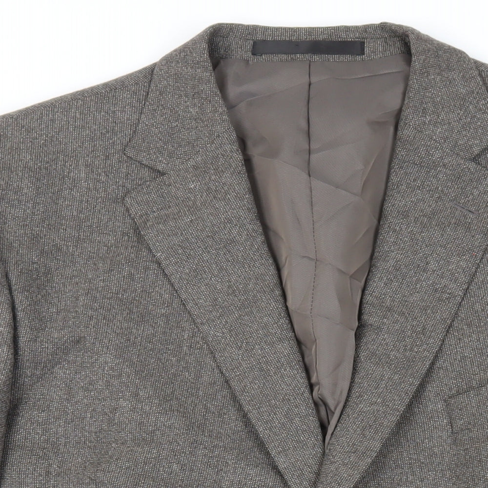 Mens UK Size 48 Marks and Spencer Regular Grey Suit Jacket
