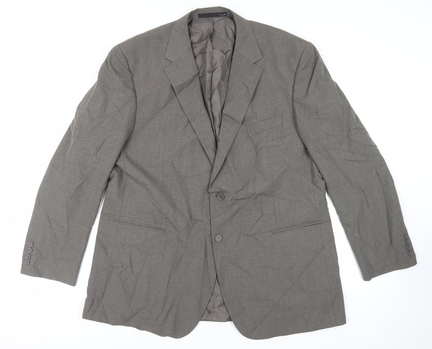 Mens UK Size 46 Marks and Spencer Regular Grey Suit Jacket