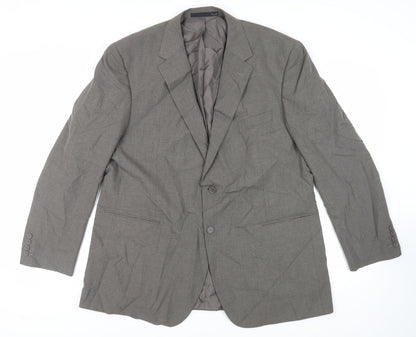 Mens UK Size 46 Marks and Spencer Regular Grey Suit Jacket