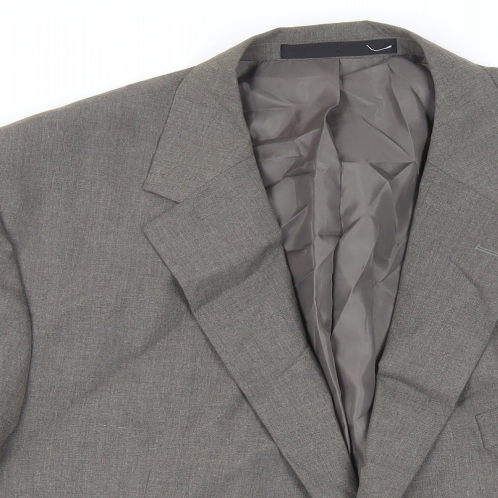 Mens UK Size 46 Marks and Spencer Regular Grey Suit Jacket