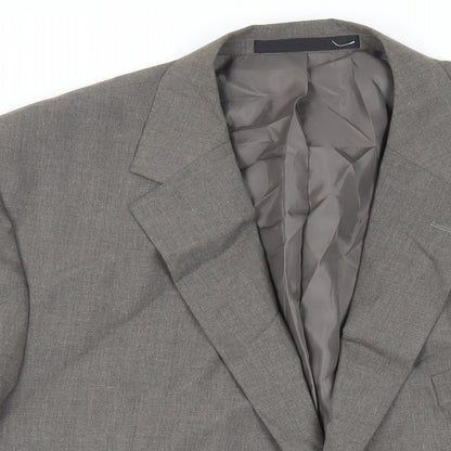 Mens UK Size 46 Marks and Spencer Regular Grey Suit Jacket