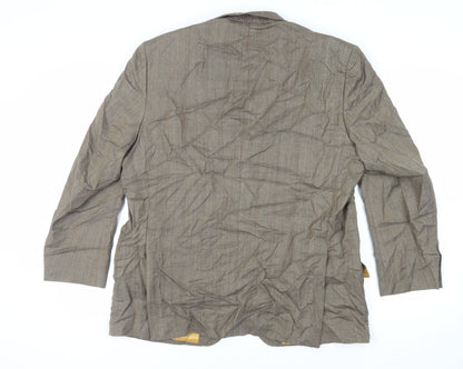 Mens UK Size 46 Gurteen Regular Brown Suit Jacket