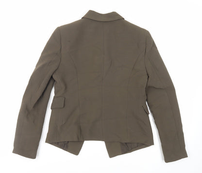 Womens UK Size L Mango Green Jacket