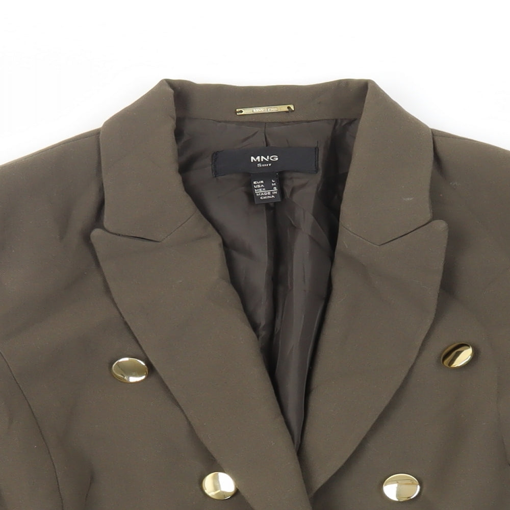 Womens UK Size L Mango Green Jacket