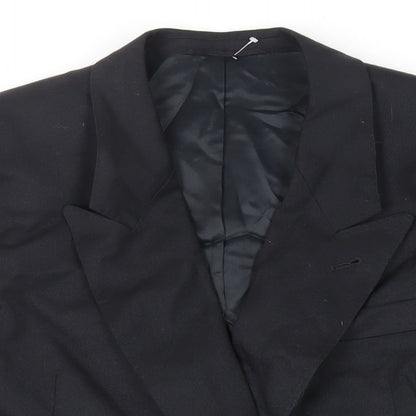 Mens UK Size 44 Skopes Regular Black Suit Jacket