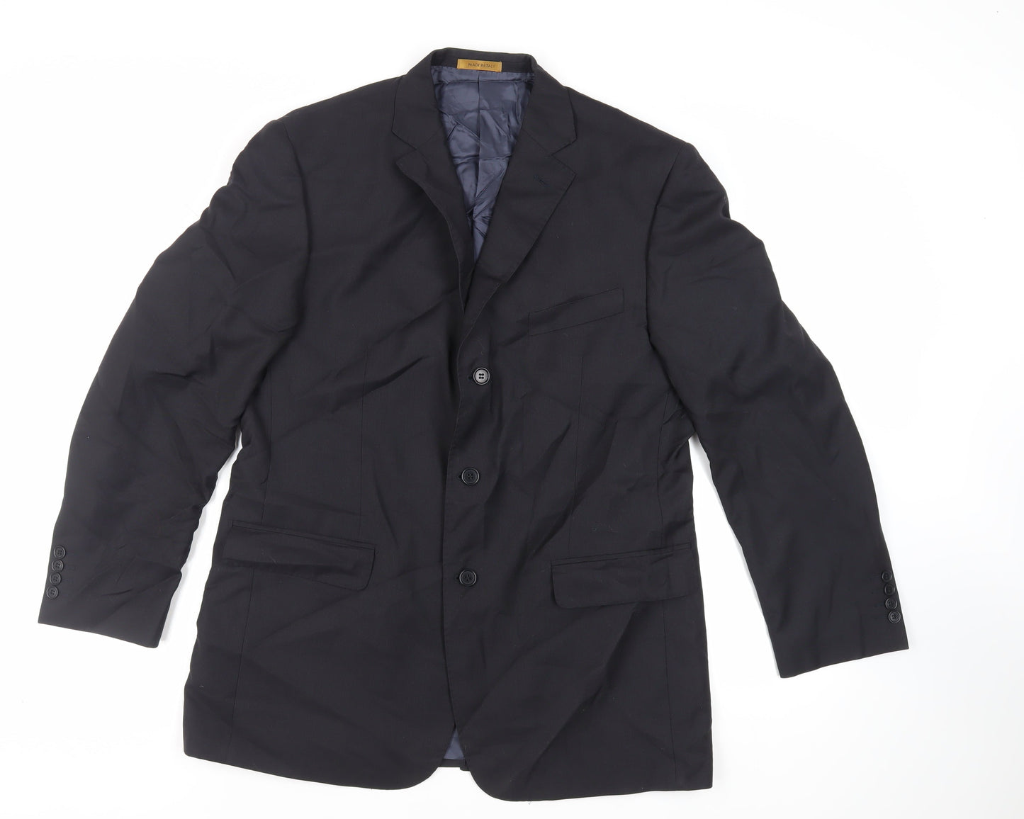 Mens UK Size 42 Marks and Spencer Regular Black Suit Jacket