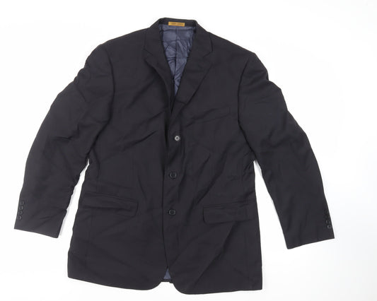 Mens UK Size 42 Marks and Spencer Regular Black Suit Jacket