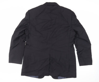 Mens UK Size 42 Marks and Spencer Regular Black Suit Jacket
