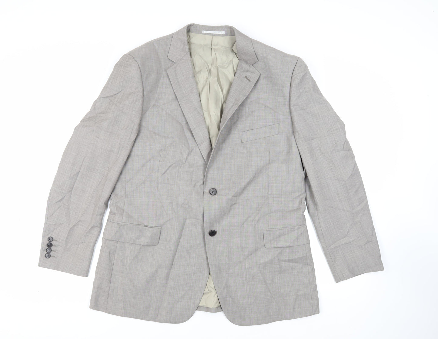 Mens UK Size 44 Marks and Spencer Regular Grey Suit Jacket