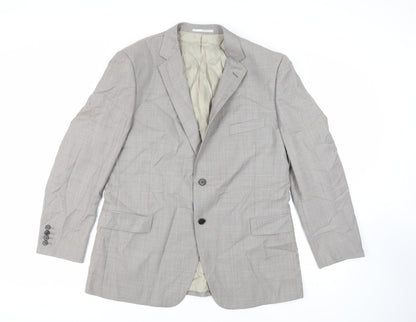 Mens UK Size 44 Marks and Spencer Regular Grey Suit Jacket