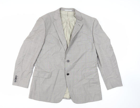 Mens UK Size 44 Marks and Spencer Regular Grey Suit Jacket