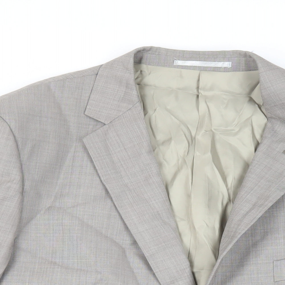 Mens UK Size 44 Marks and Spencer Regular Grey Suit Jacket