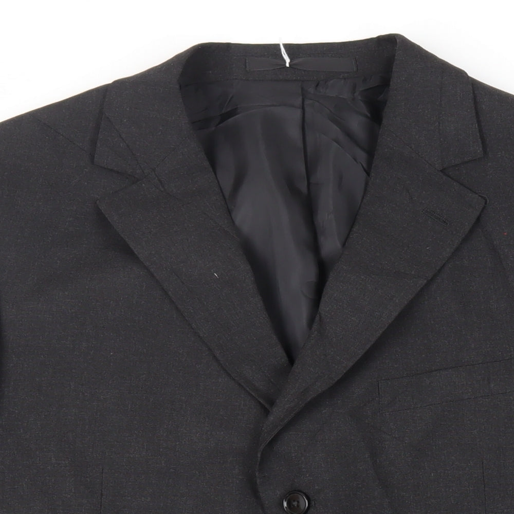 Mens UK Size 42 Marks and Spencer Regular Black Suit Jacket