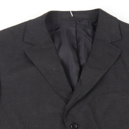 Mens UK Size 42 Marks and Spencer Regular Black Suit Jacket