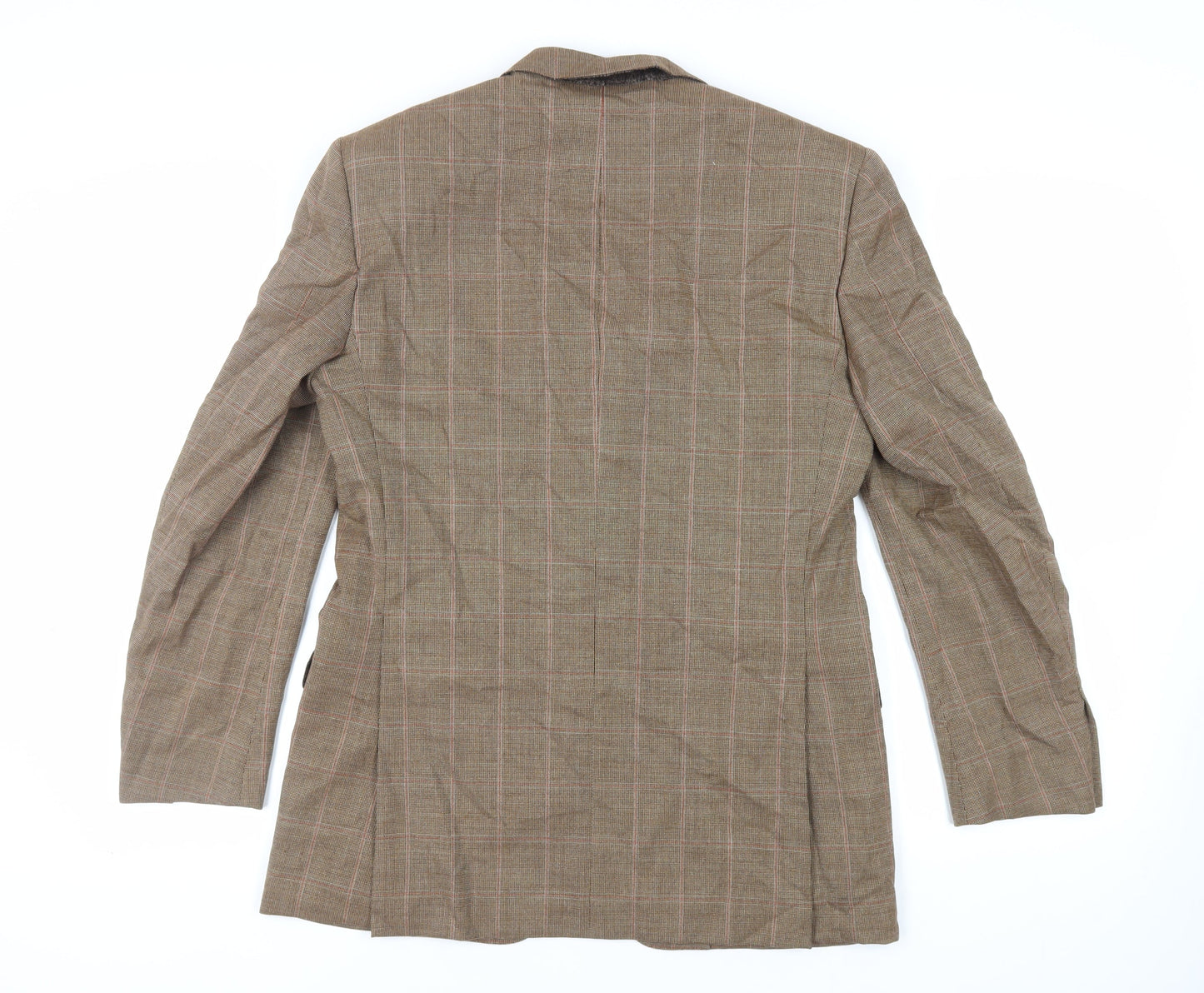 Mens UK Size 38 Ermenegildo Zegna Regular Brown Suit Jacket
