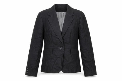 Next Womens Black Jacket Blazer Size 12 Snap