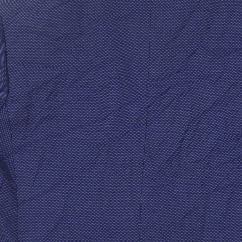 Mens UK Size 40 Marks and Spencer Regular Blue Suit Jacket