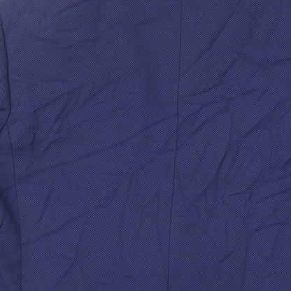 Mens UK Size 40 Marks and Spencer Regular Blue Suit Jacket