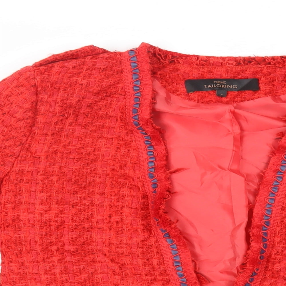 Womens UK Size 6 NEXT Red Jacket
